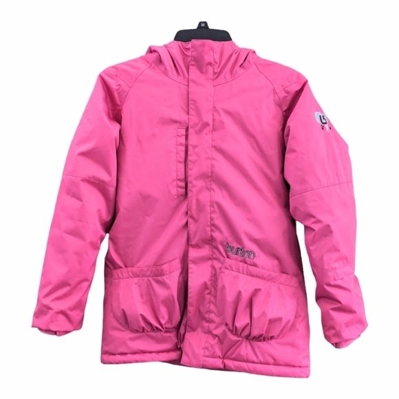 Burton Pink Girls Charm Snowboard Jacket,size XL, Like new condition - Picture 2 of 10
